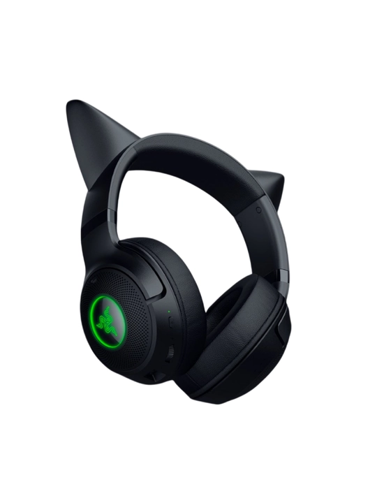Razer Kraken Kitty V2 BT simsiz o‘yin quloqchinlari, RGB yoritgichli, Bluetooth 5.2