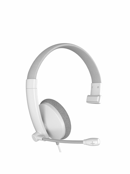 Проводная гарнитура HP002 с оголовьем, одноканальная