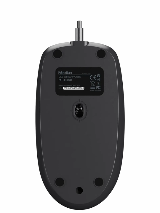 Проводная мышка Meetion M100, для офиса