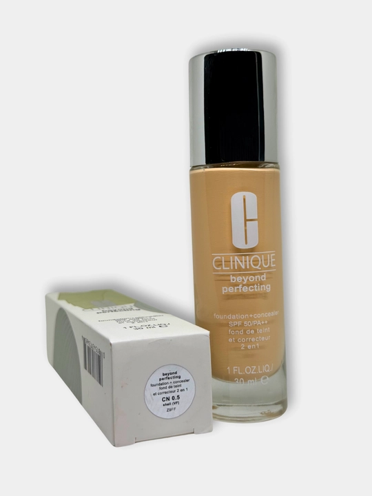 SPF bilan concealer,tabiiy yorqinlik,tabiiy effektli,Clinique Beyond Perfecting tonal krem