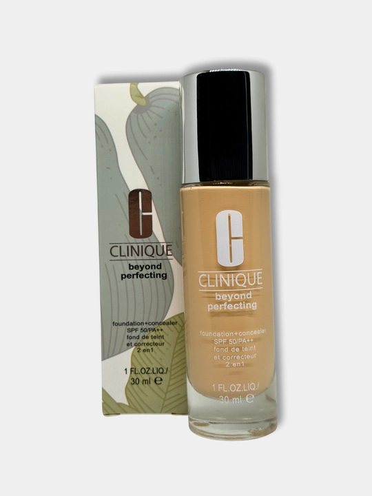 SPF bilan concealer,tabiiy yorqinlik,tabiiy effektli,Clinique Beyond Perfecting tonal krem