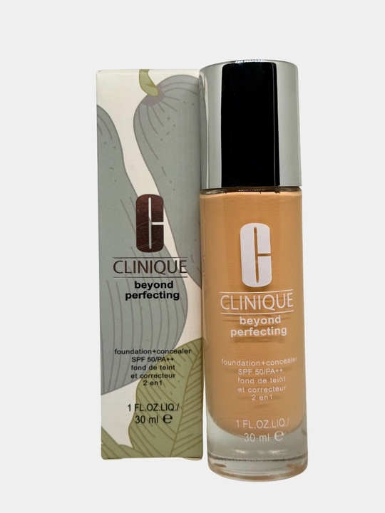 SPF bilan concealer,tabiiy yorqinlik,tabiiy effektli,Clinique Beyond Perfecting tonal krem
