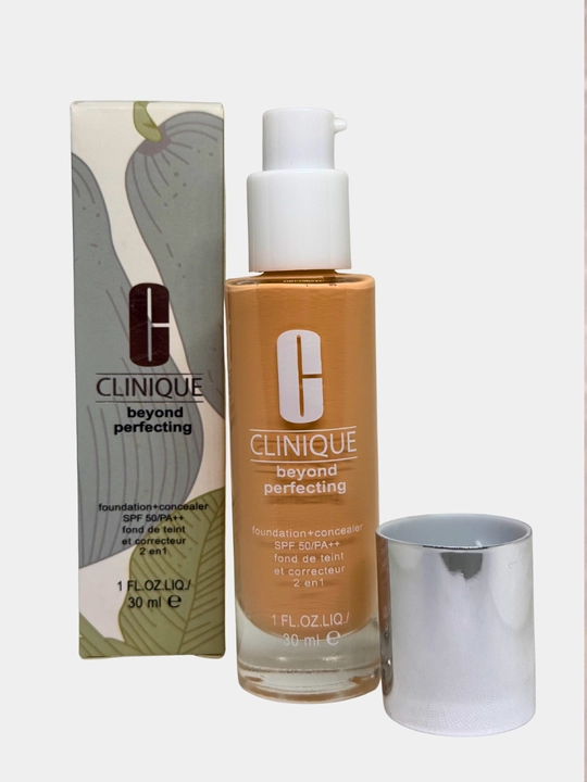 SPF bilan concealer,tabiiy yorqinlik,tabiiy effektli,Clinique Beyond Perfecting tonal krem