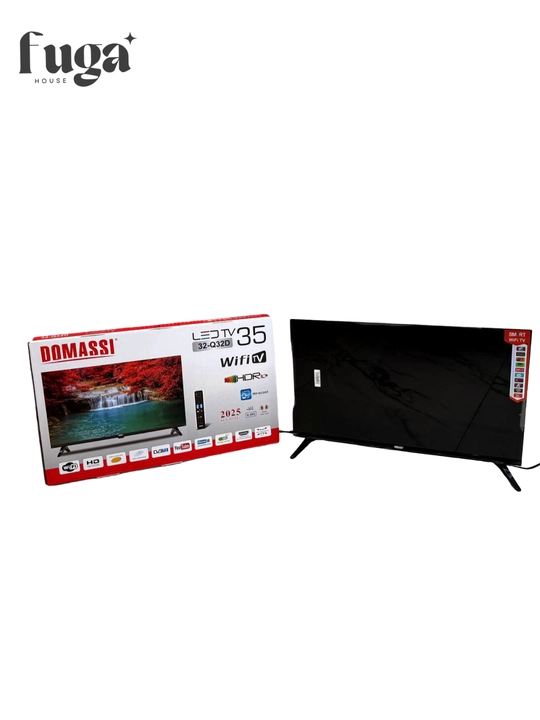 DOMASSI Smart TV 43, 32 дюйма Full HD, Android 14,WebOS HDR10+, Bluetooth, Wi-Fi