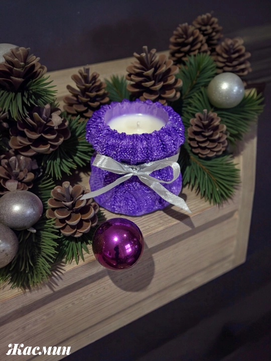 Интерьерные стаканы и арома свечи Christmas