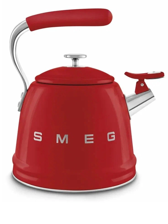 SMEG choynak, metall, 2 litr, retro dizayn, 3 xil rang, ergonomik ruchka