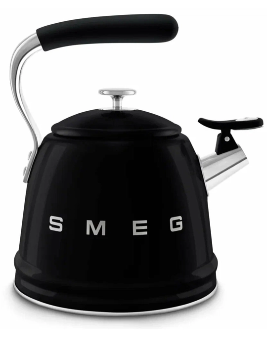 SMEG choynak, metall, 2 litr, retro dizayn, 3 xil rang, ergonomik ruchka