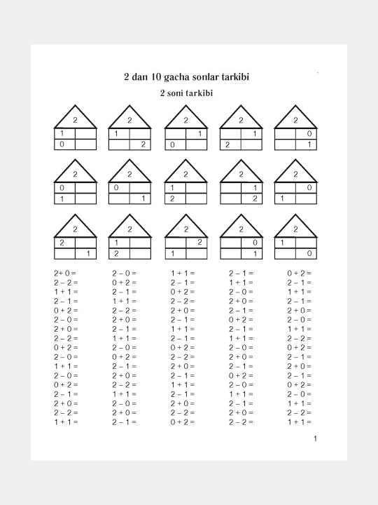 1-4-sinflar uchun matematikadan super-trening. Olga Vasilevna Uzorova