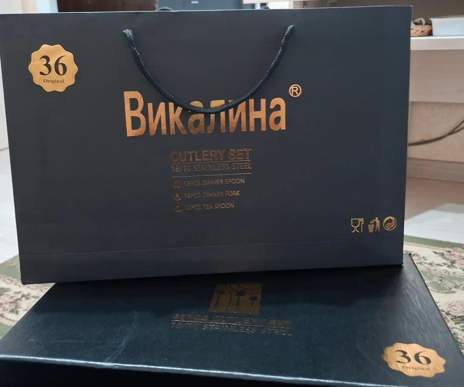 Набор столовых приборов, на 36 предметов, Vicalina