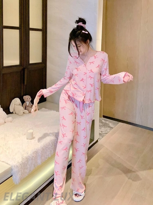 Ayollar uchun ishtonli pijama, ayollar va qizlar uchun uy kiyimi, uy uchun qulay kiyim, XITOY