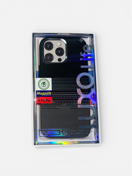Чехол Magsafe Carbon для iPhone 13, 14 pro, 14 pro max, 15 pro, 15 pro max