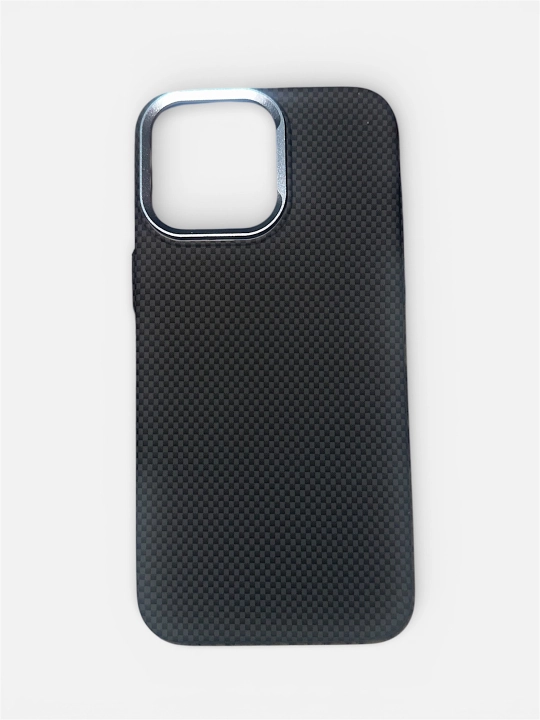 Чехол Magsafe Carbon для iPhone 13, 14 pro, 14 pro max, 15 pro, 15 pro max - 