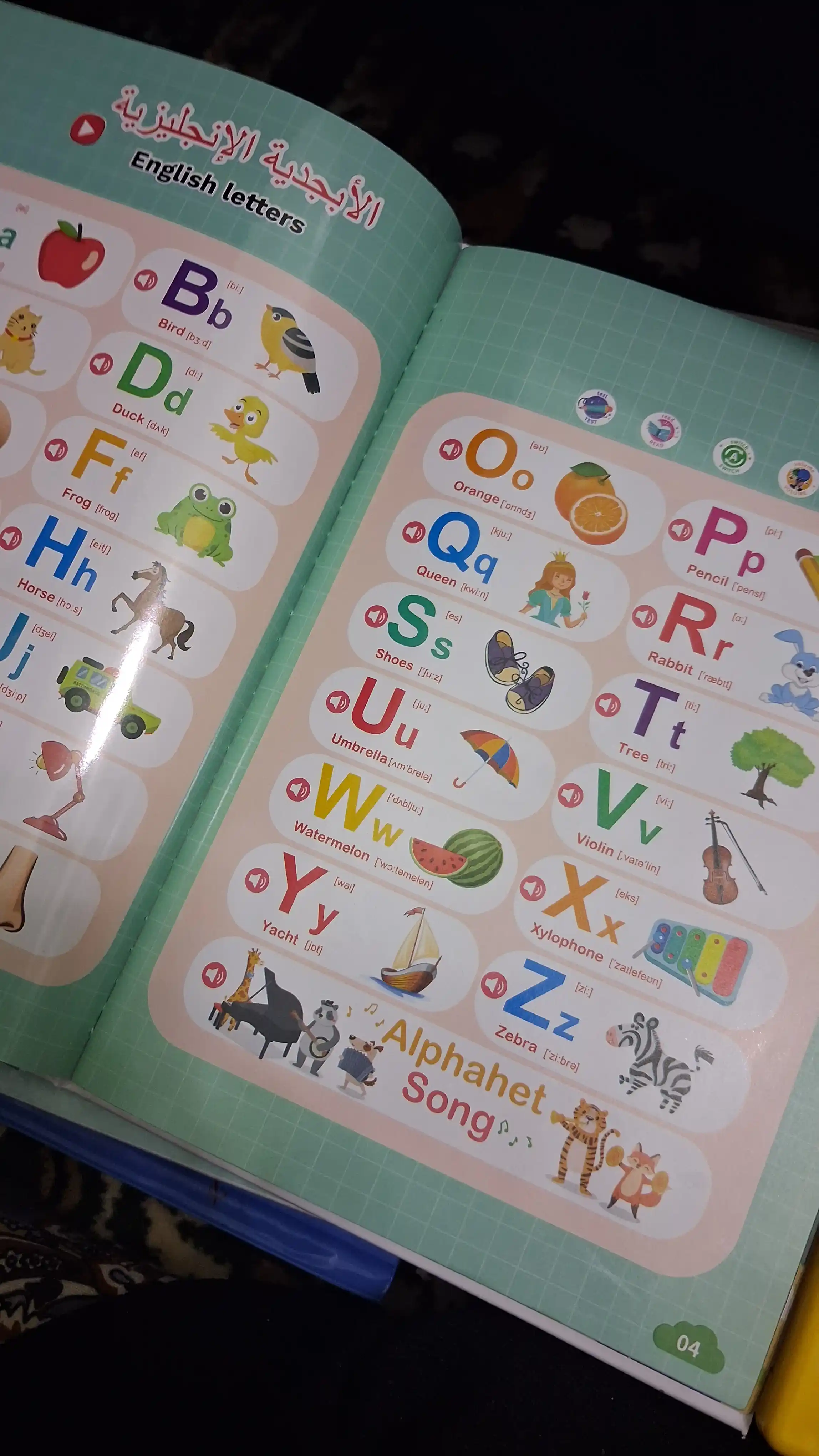 So‘zlashuvchi kitobcha, interaktiv, turli tillarda