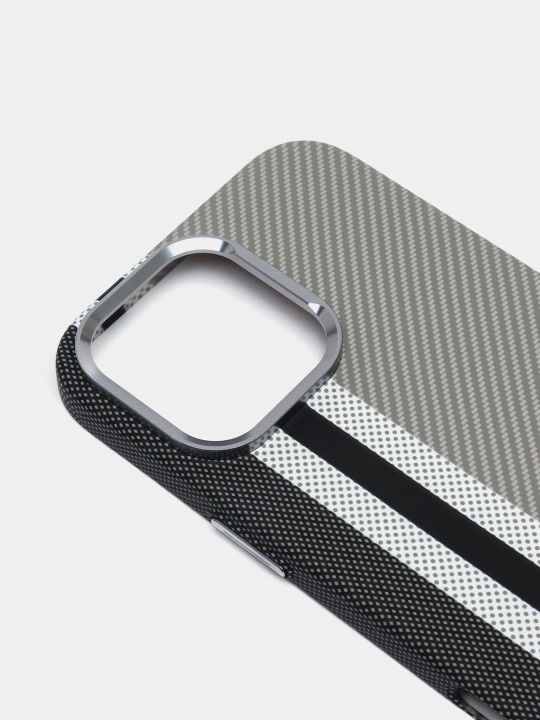 Чехол Magsafe Carbon для iPhone 13, 14 pro, 14 pro max, 15 pro, 15 pro max
