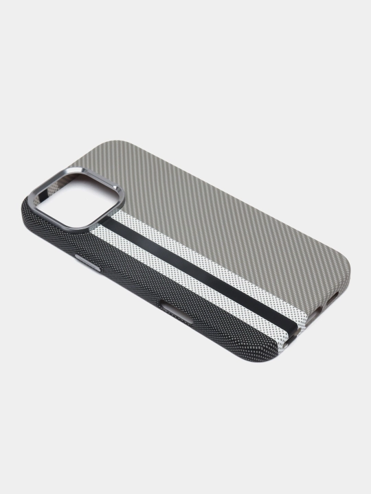Чехол Magsafe Carbon для iPhone 13, 14 pro, 14 pro max, 15 pro, 15 pro max