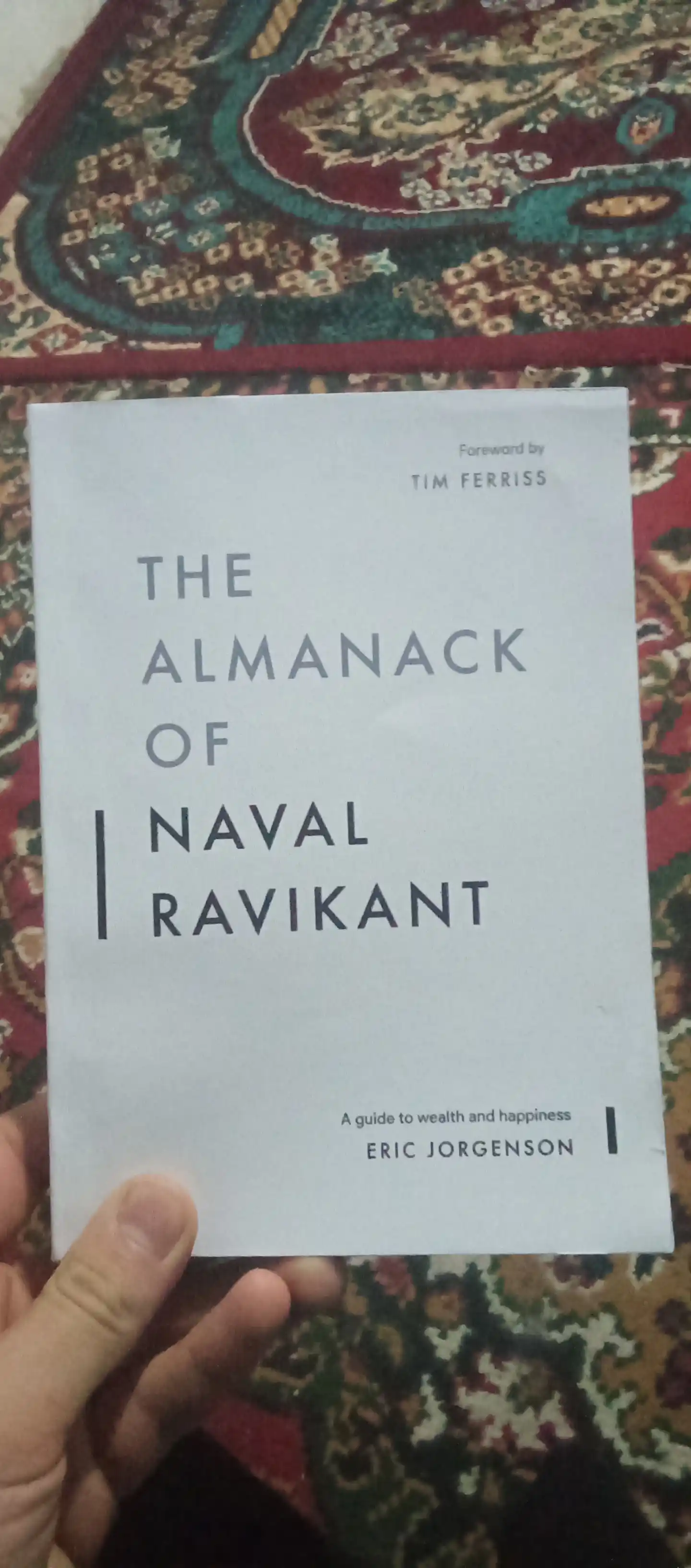 The Almanack of Naval Ravikant Eric Jorgenson, английский язык