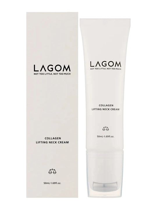 Крем для шеи антивозрастной Lagom collogen lifting neck krem 50ml