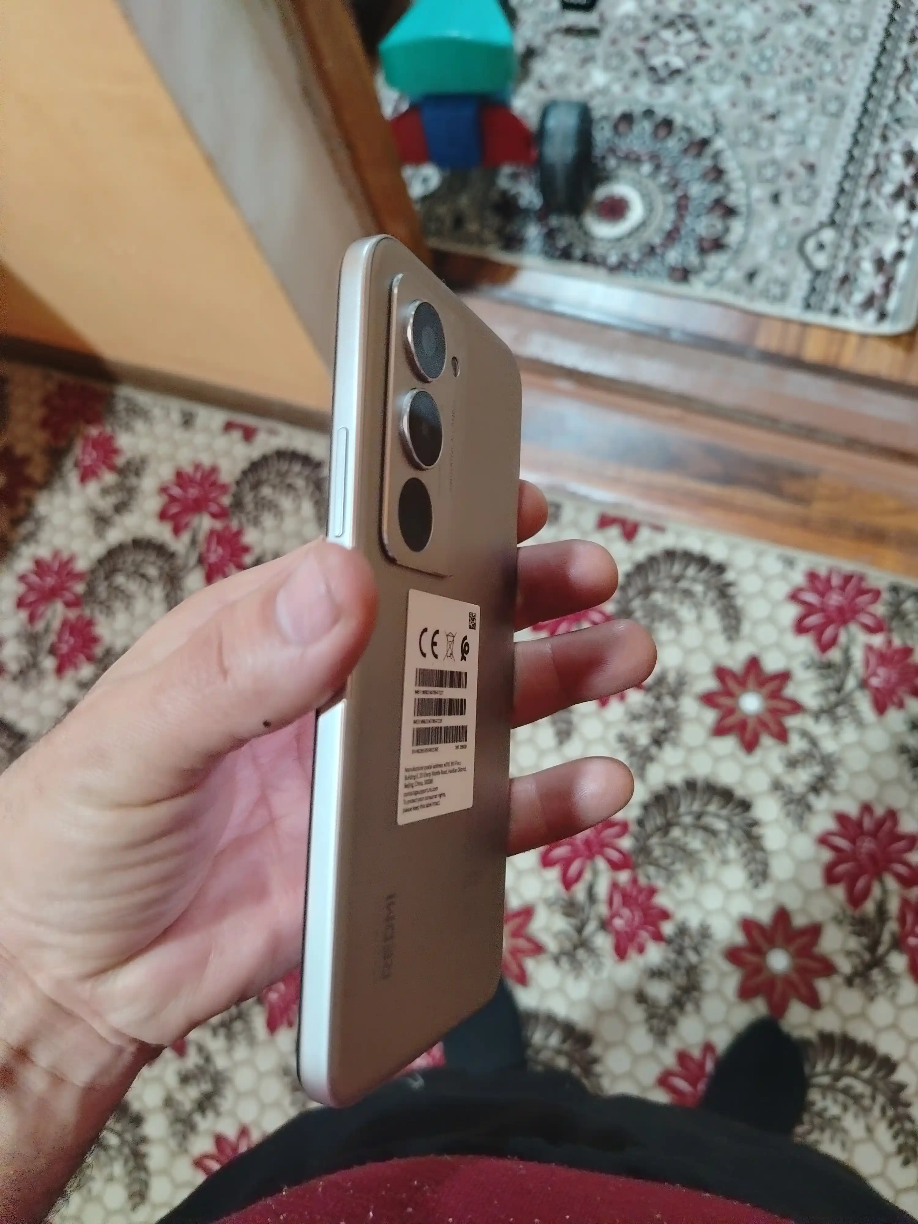 Смартфон Redmi 15, 8/256 ГБ, 6.9 IPS-дисплей, 50 Мп, 7000 мАч, быстрая зарядка 33 Вт