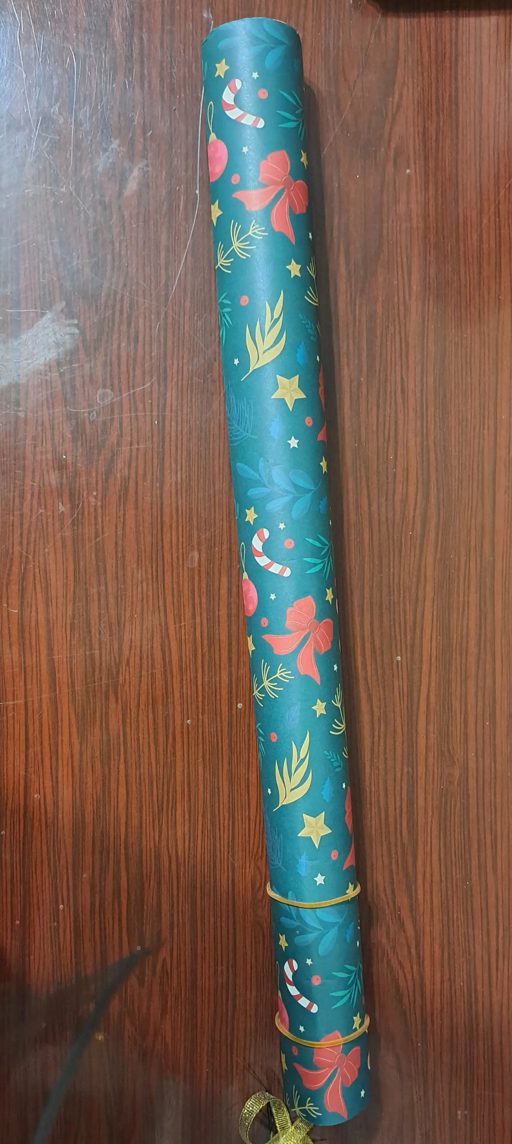 Sovg‘a uchun qadoqlash qog‘ozi, yangi yil sovg‘a qog‘ozi, 50×70 sm, 2 dona