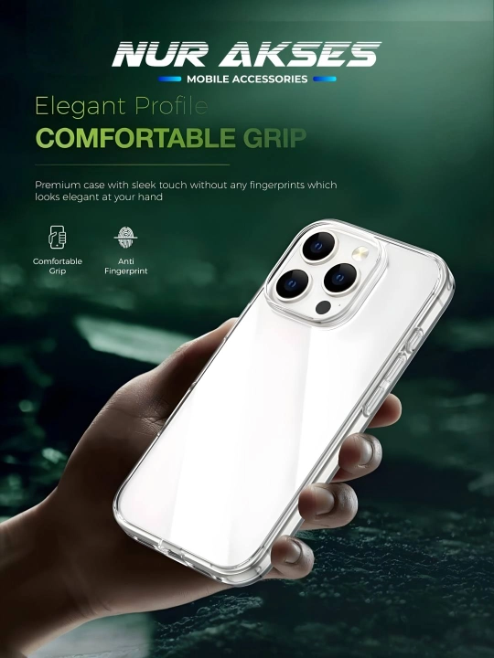 Прозрачный чехол Green Lion Delgado pc Case, для iPhone 14 pro