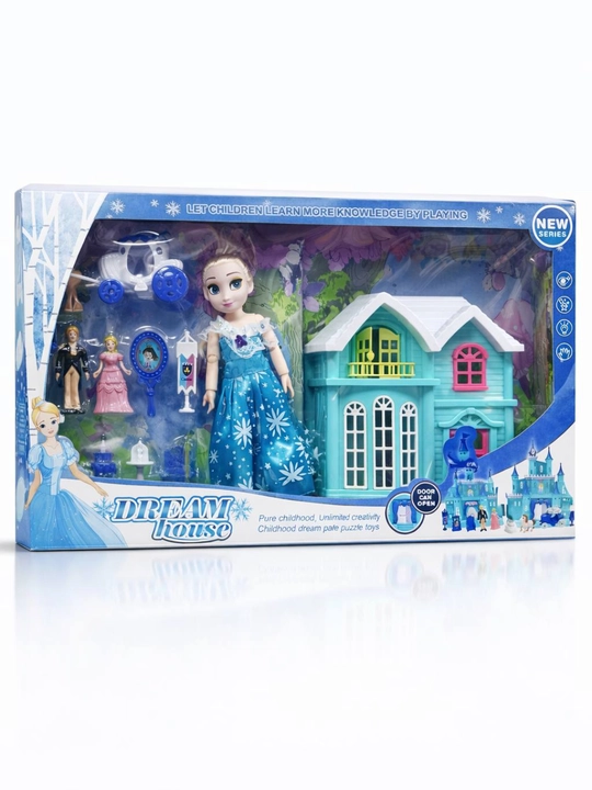 Игровой набор кукольный дом для девочек, Dream House, кукла и аксессуары - 