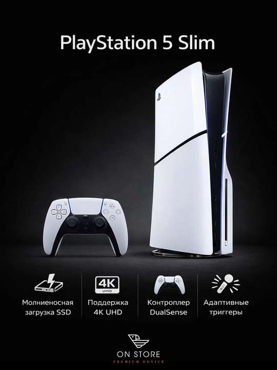 PlayStation 5 Slim 1 TB diskli - 