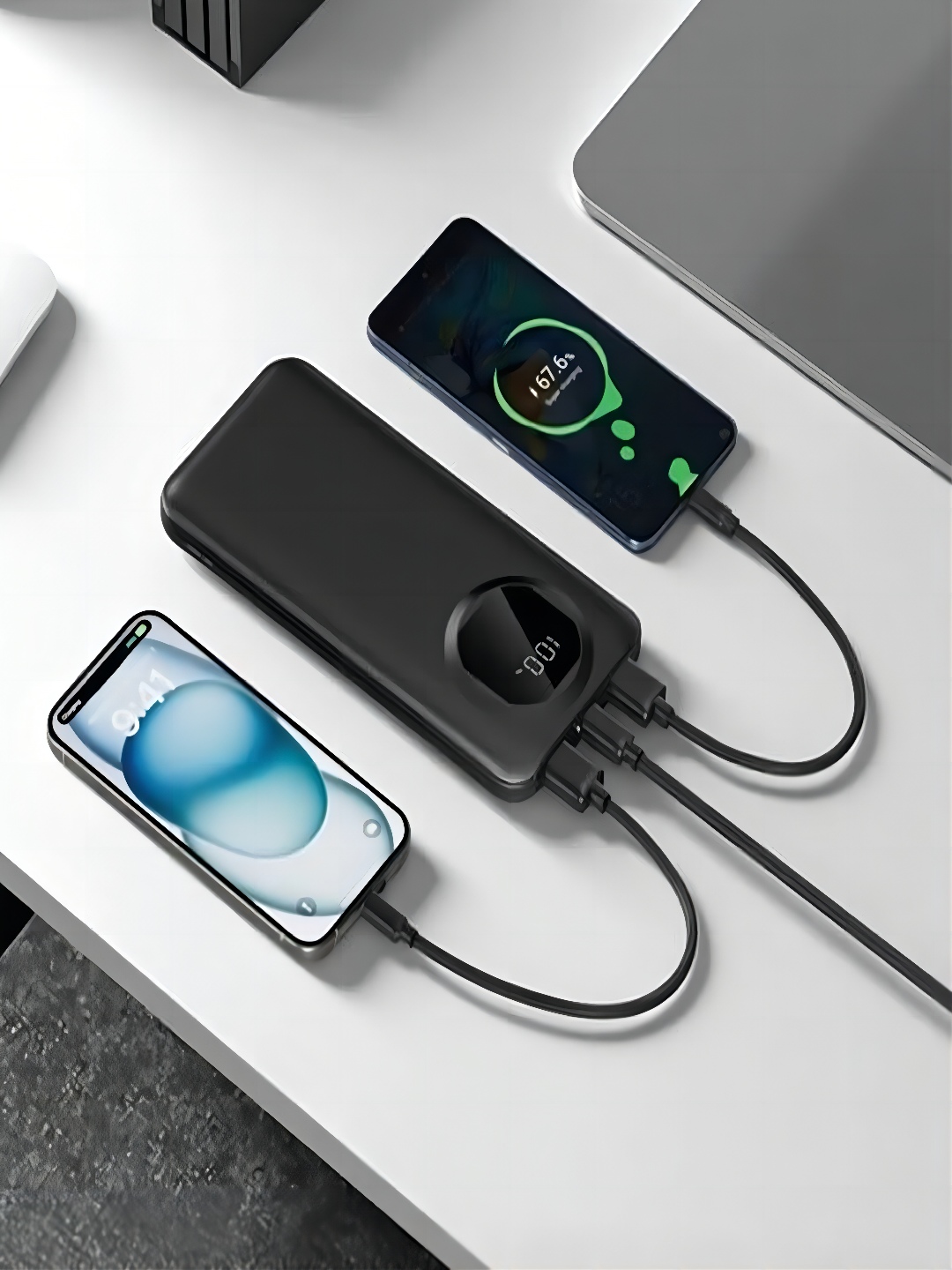 GREEN LION Power Bank 10000 mAh — надёжная энергия всегда с вами