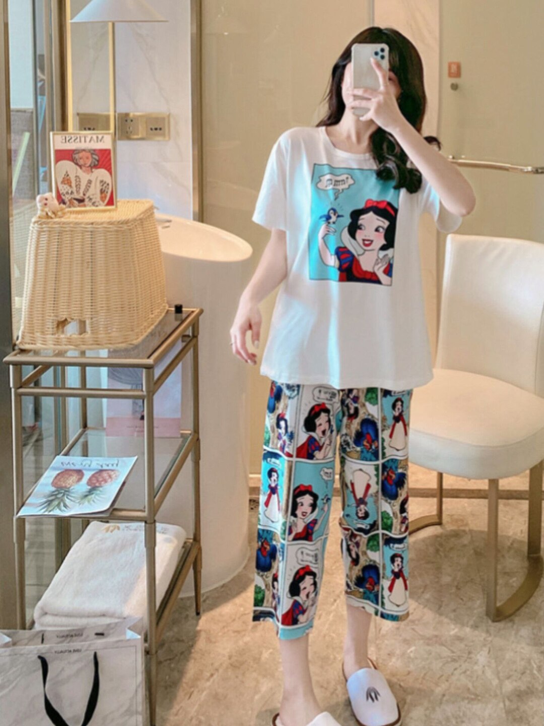 Pijamalar, uy uchun kiyim, pijama ayollar uchun, qizlar uchun pijamalar - 