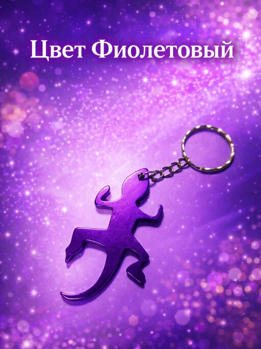 Zanglamaydigan qotishmadan yasalgan brelok-ochqich - 