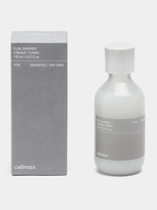 Барьерный кремовый тонер Celimax Dual Barrier Creamy Toner - 
