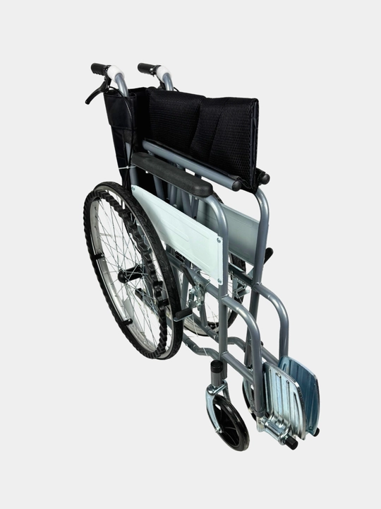 Nogironlar aravachasi, standart o'lcham, yengil, yuk ko'tarish qobiliyati 100-120 kg