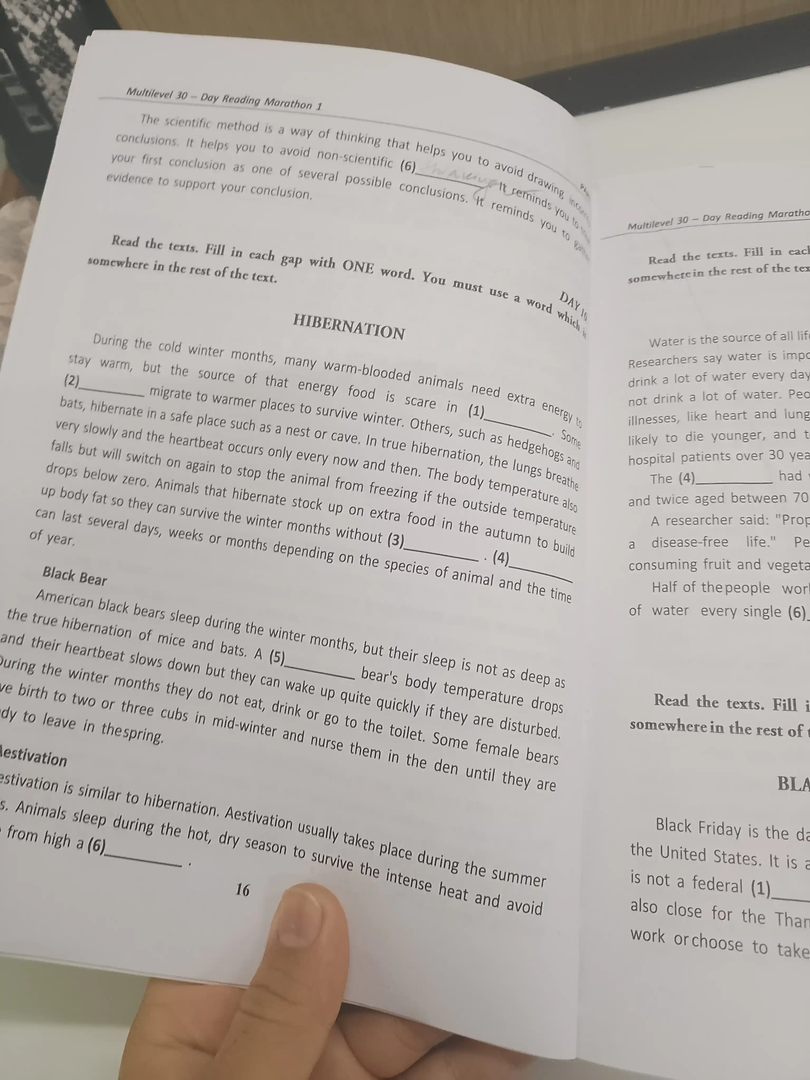 Multilevel 30-Day Reading Marathon