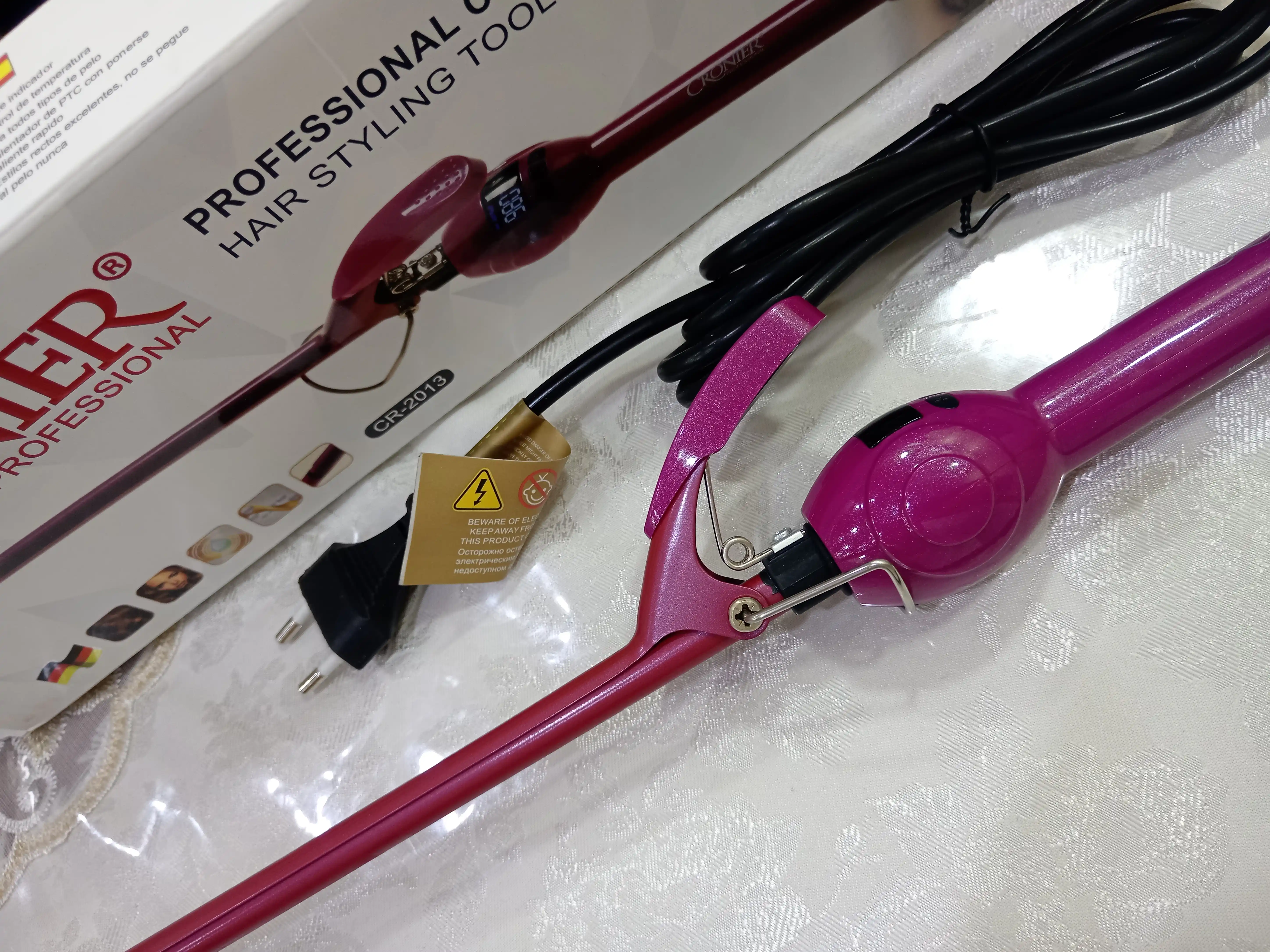 Cronier CR-2013 Professional afro jingalak ployka Cronier, LCD displeyli
