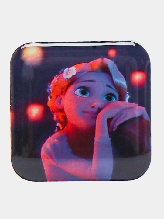 Cтикеры на телефон 3D "Принцессы: Анна, Моана, Мулан"