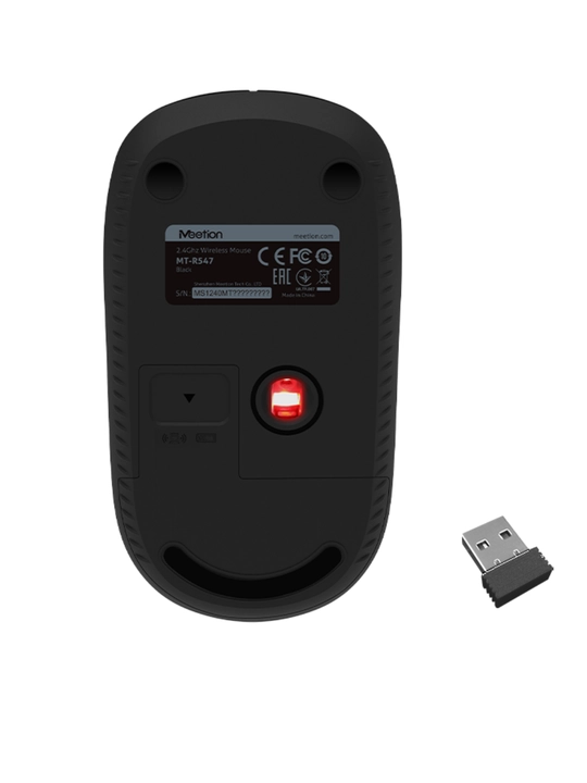 R547 2.4G simsiz idora sichqonchasi, 1600 DPI gacha tezlikka ega