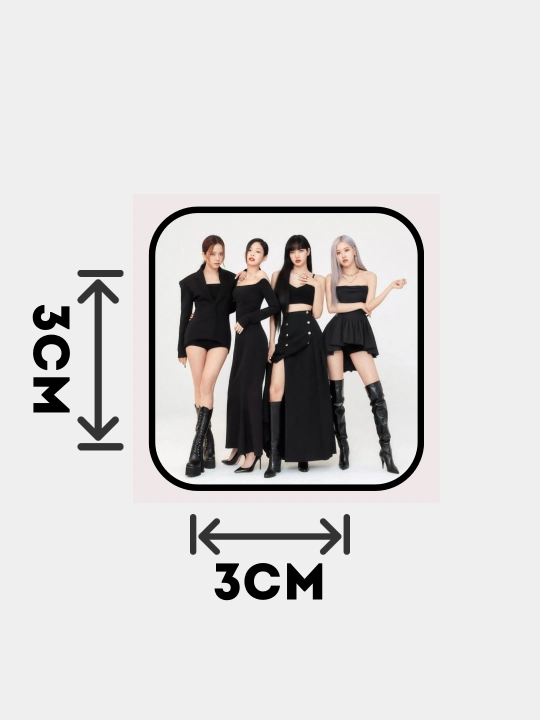 3D "Blackpink" telefon stikerlari