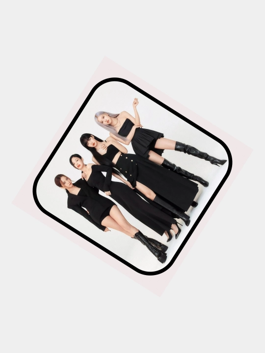 3D "Blackpink" telefon stikerlari