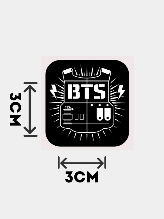 Telefon uchun 3D stikerlar "BTS", 3D  stiker, nakleyka "BTS" - 