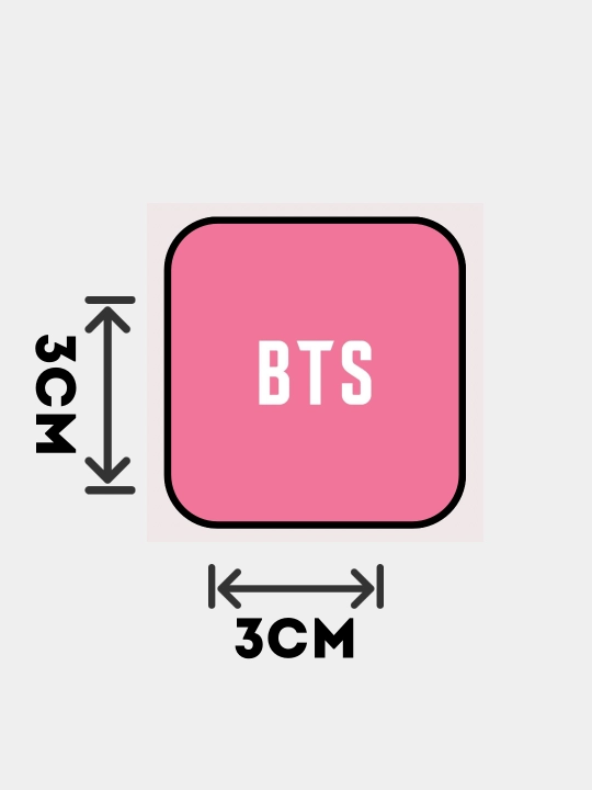 Telefon uchun 3D stikerlar "BTS", 3D  stiker, nakleyka "BTS" - 