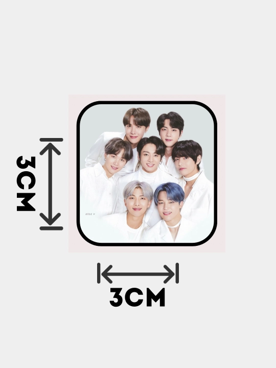 Telefon uchun 3D stikerlar "BTS", 3D  stiker, nakleyka "BTS"
