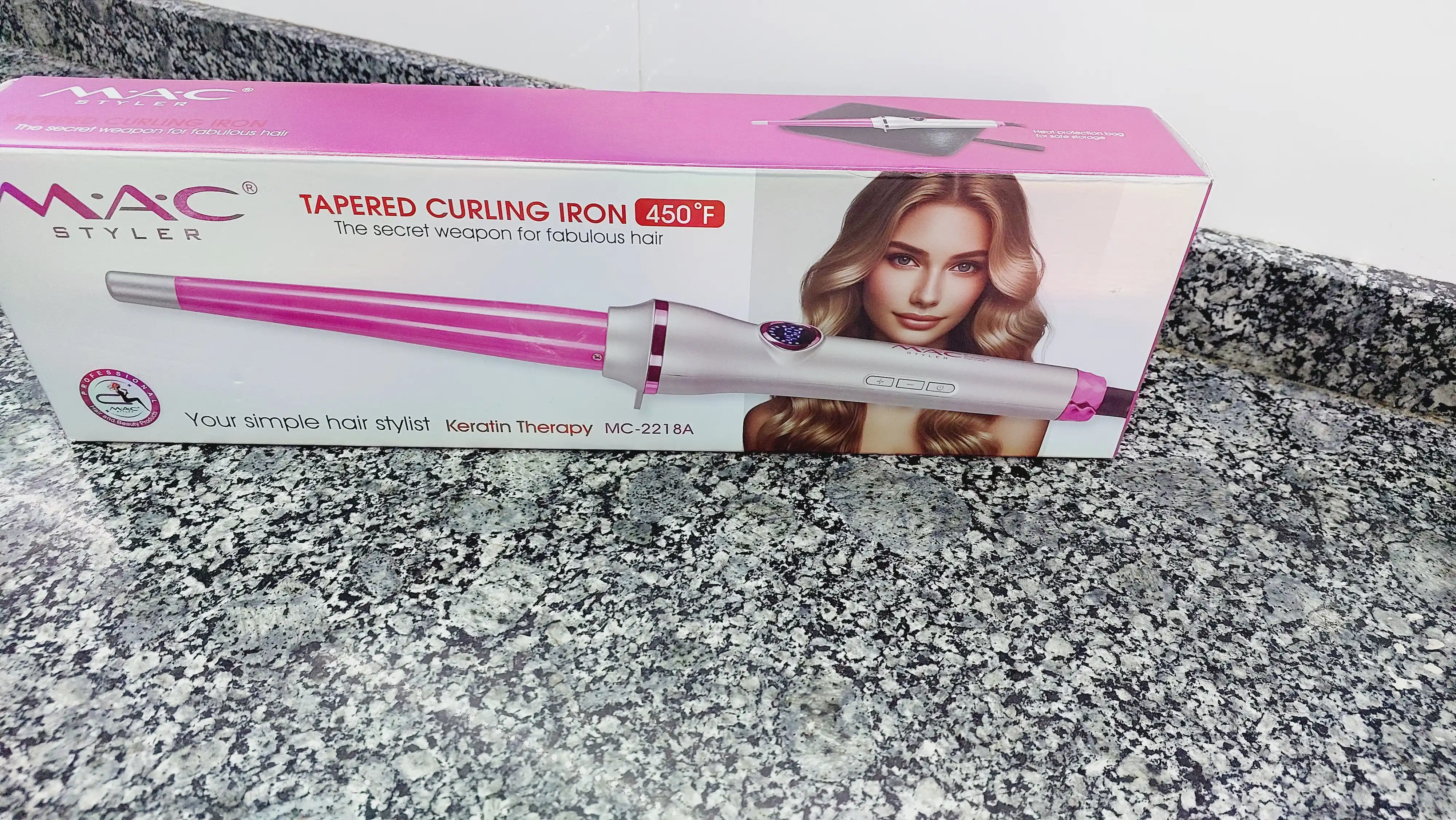 MAC Stayler MS-2218A professional konussimon pleyka, keramik plastinalar bilan
