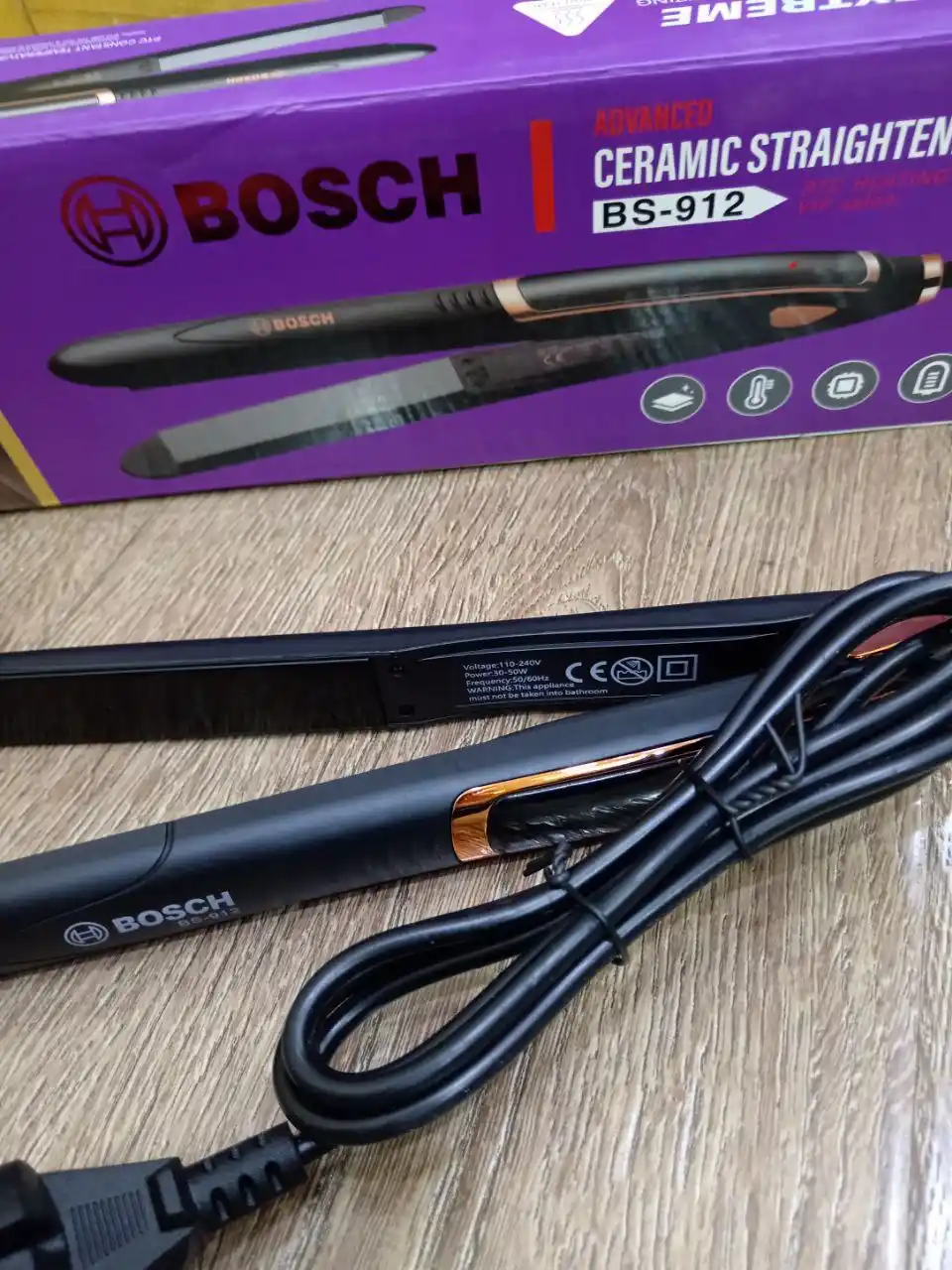 Soch tekislovchi dazmol stayler BS-912, turmaklash uchun
