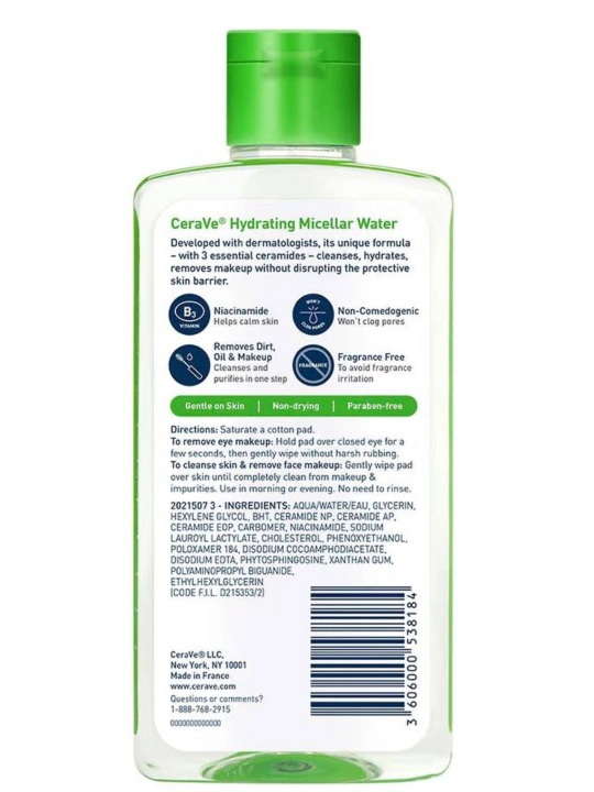 CeraVe Hydrating Micellar Water