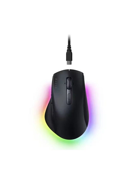 Razer Pro Click V2 simsiz o‘yin sichqonchasi, RGB yoritish, 30000 dpi, Bluetooth