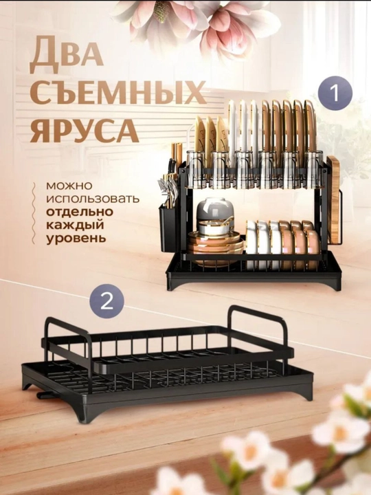 Кухонная сушилка для посуды