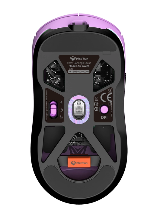 Игровая мышь Air GW24, ультралёгкая, 62 г, до 8000 DPI