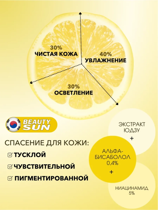 Yuz uchun krem, Some by mi, Aha.bha.pha 30 days, yuja niacin, 60 gr
