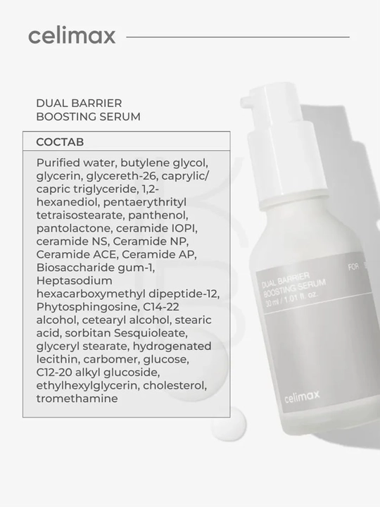 Барьерная сыворотка для лица CELIMAX Dual Barrier Serum