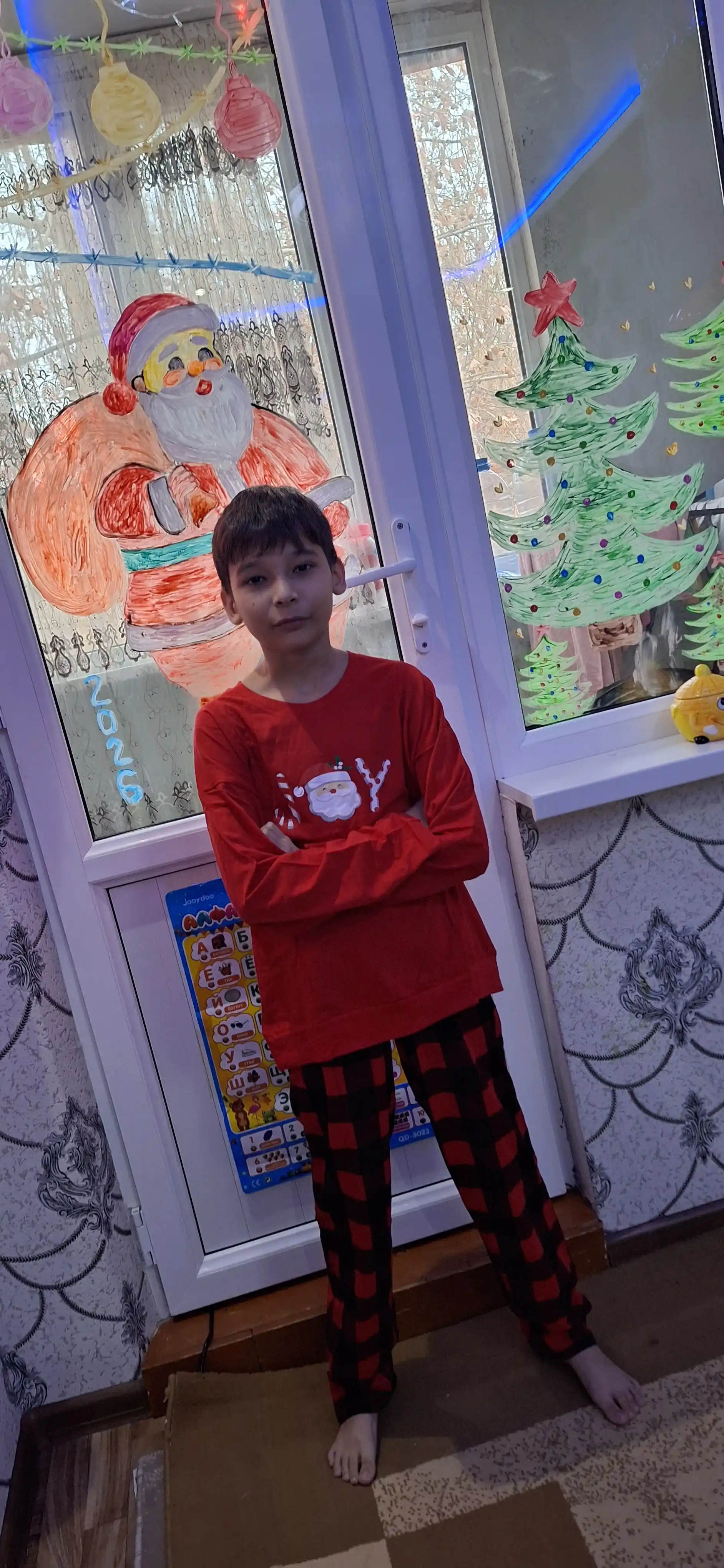 Детская пижама, Новогодняя пижама