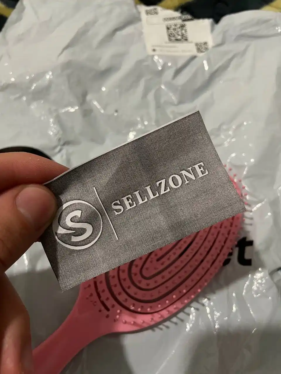 Расческа, профессиональная массажная расческа, безвредная для волос SELLZONE
